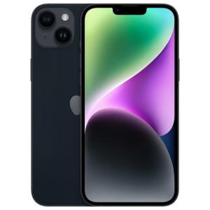 iphone 14 plus midnight front